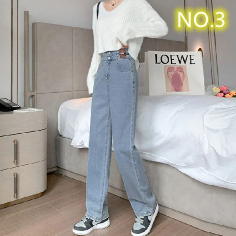 Women's High Waist Streetwear Denim