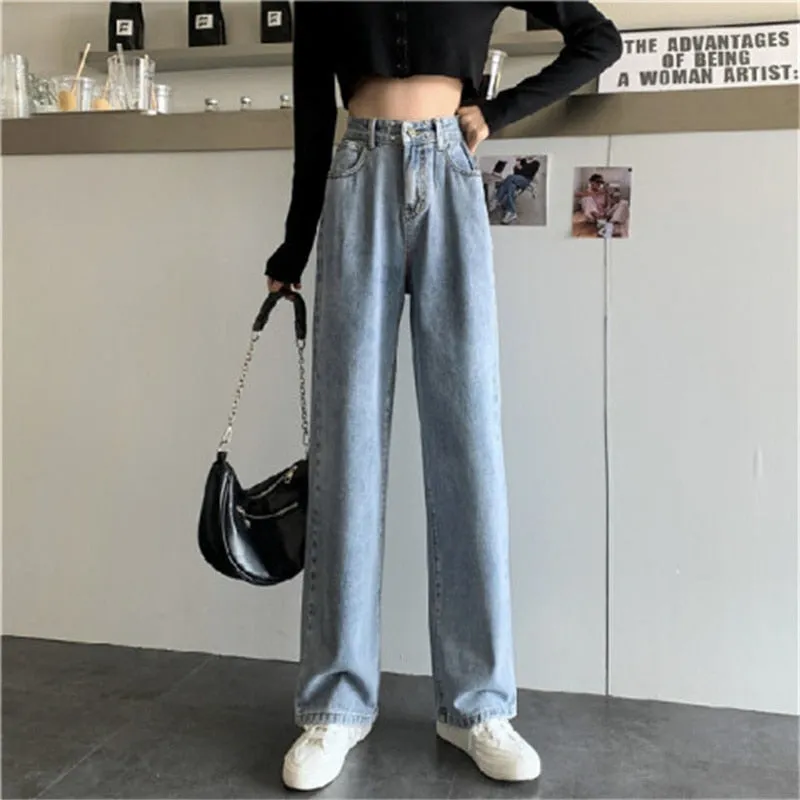 Women's High Waist Streetwear Denim