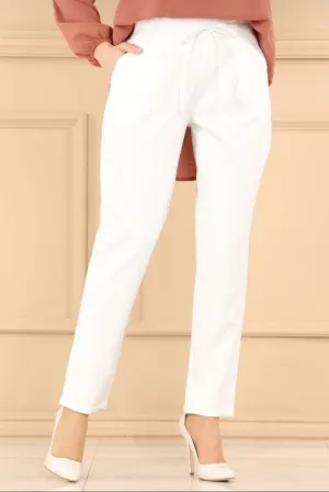Women’s Regular Fit Solid Drawstring Pants – Casual Comfort