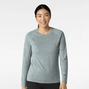 Women's Watch Window Long Sleeve Underscrub Top