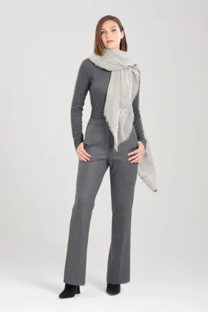 Wool Embroidered Scarf
