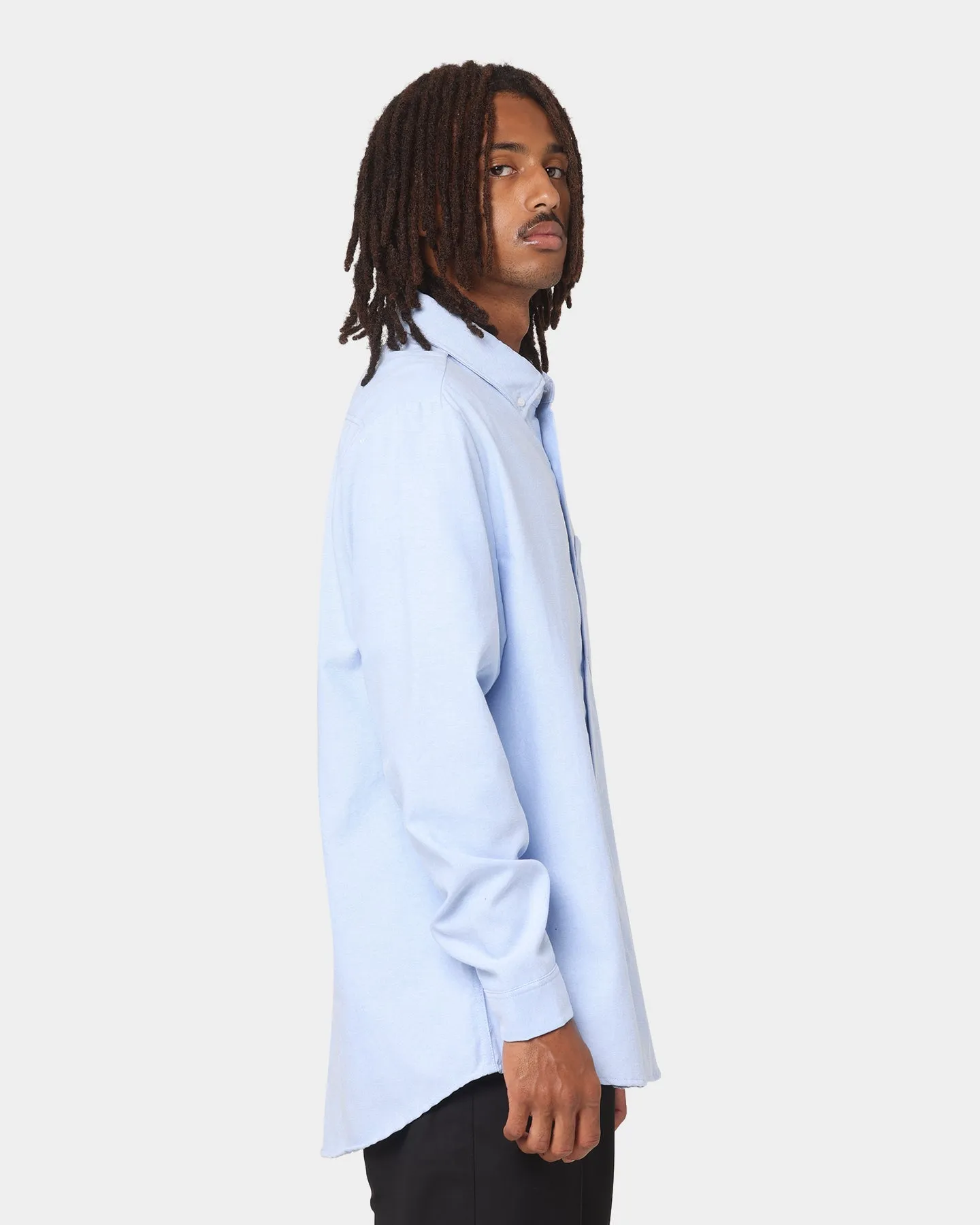 XLARGE 91 Oxford Long Sleeve Shirt Blue