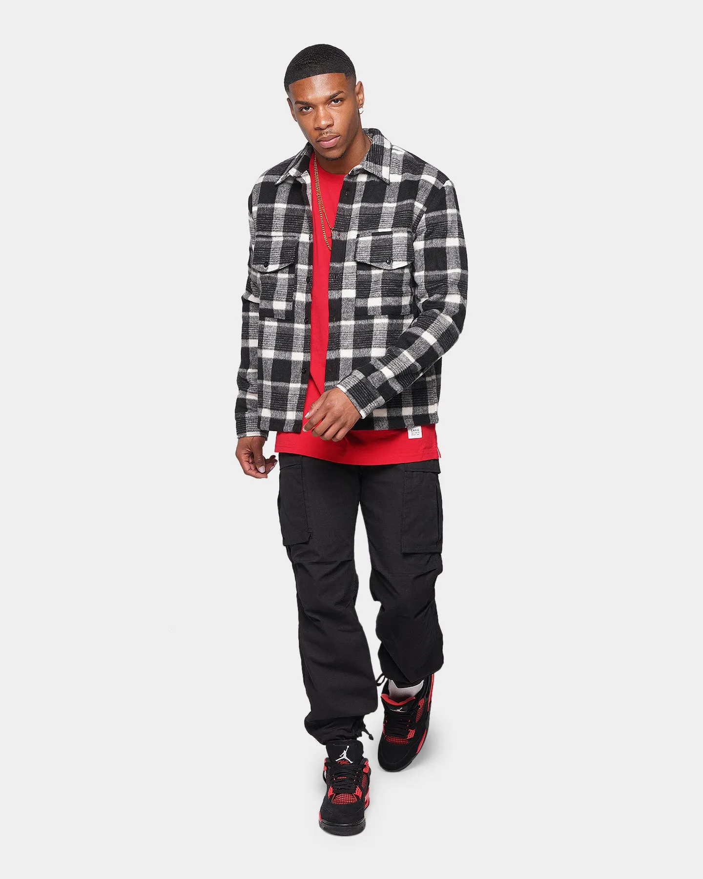 XXIII Fender Flannel Shirt Black/White