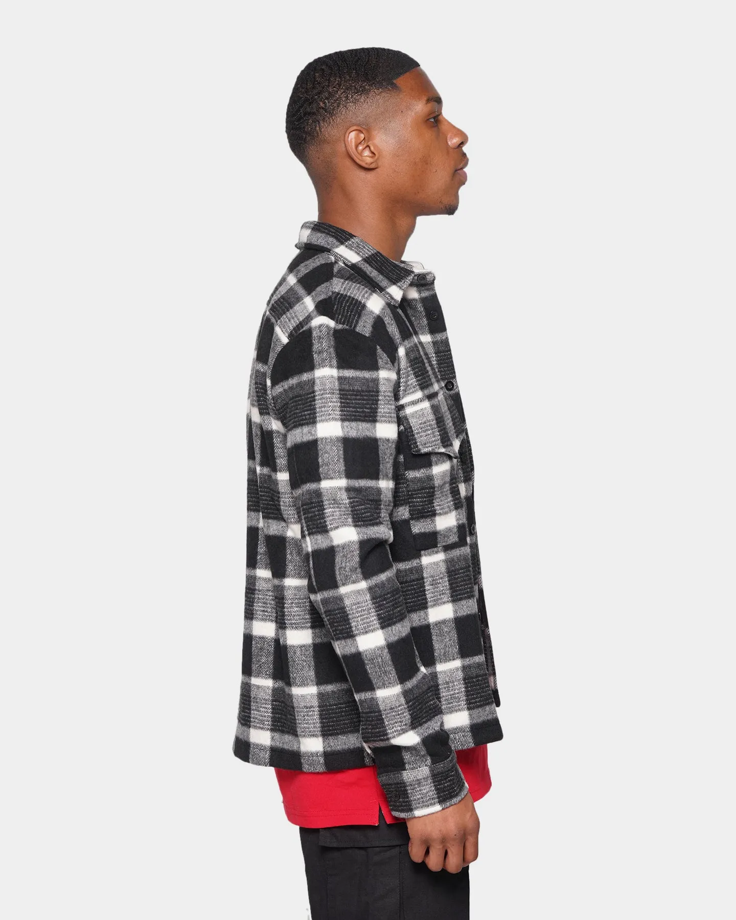 XXIII Fender Flannel Shirt Black/White