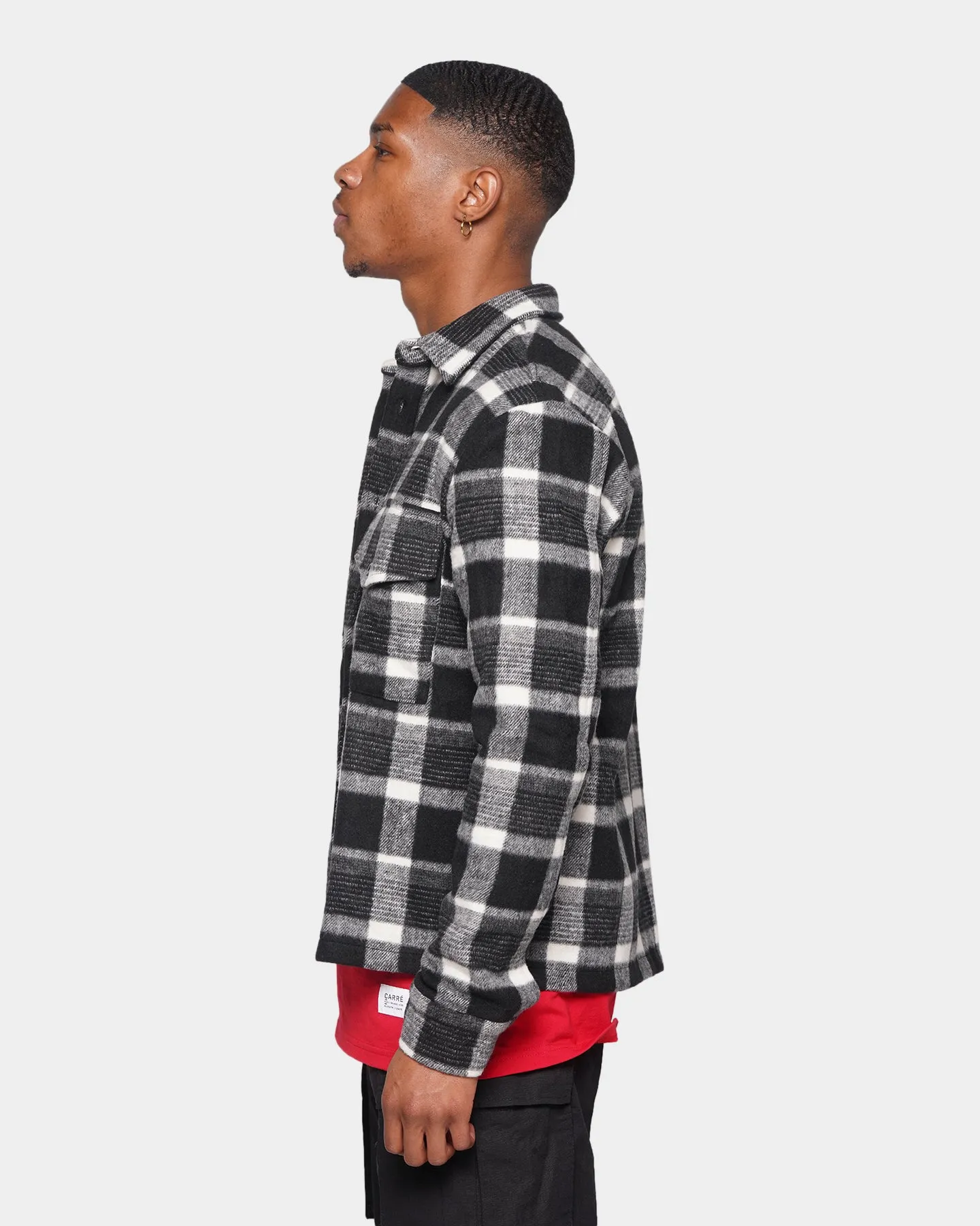 XXIII Fender Flannel Shirt Black/White