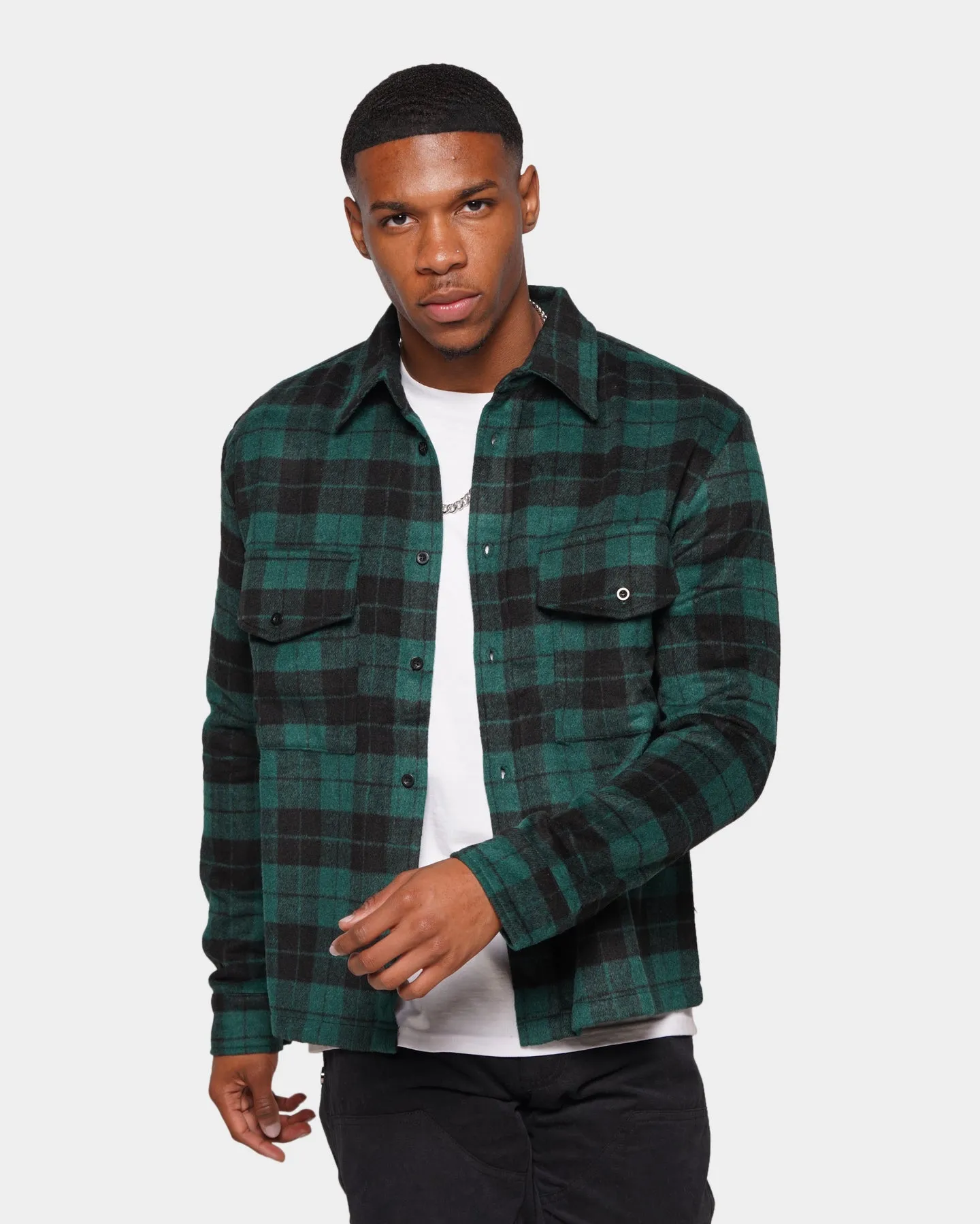 XXIII Fender Flannel Shirt Forest