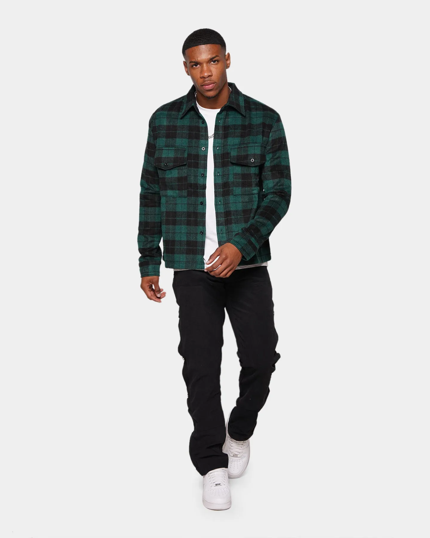 XXIII Fender Flannel Shirt Forest