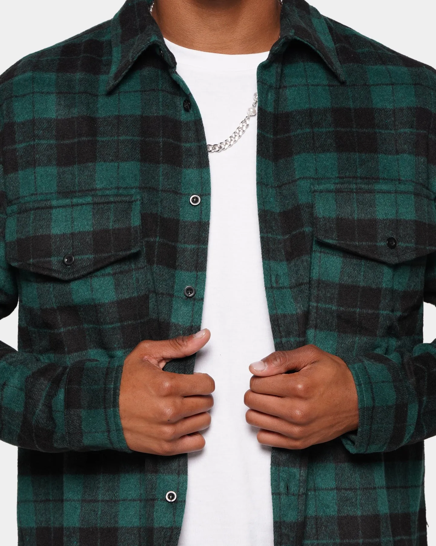 XXIII Fender Flannel Shirt Forest