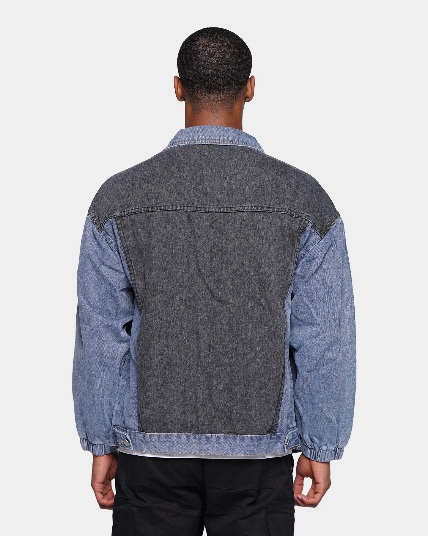 XXIII Silves Patchwork Denim Shirt Blue