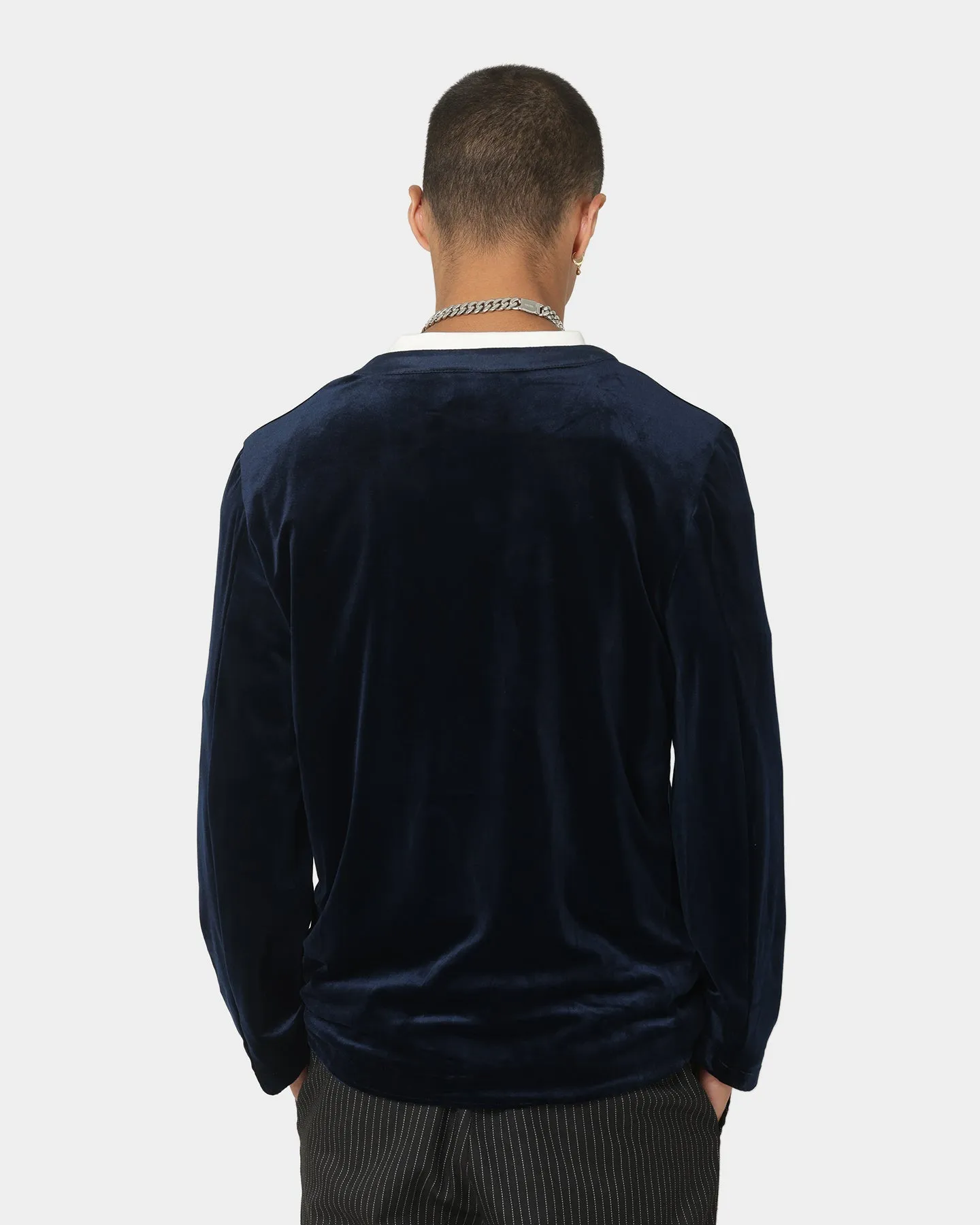 XXIII Theo Velour Cardigan Black