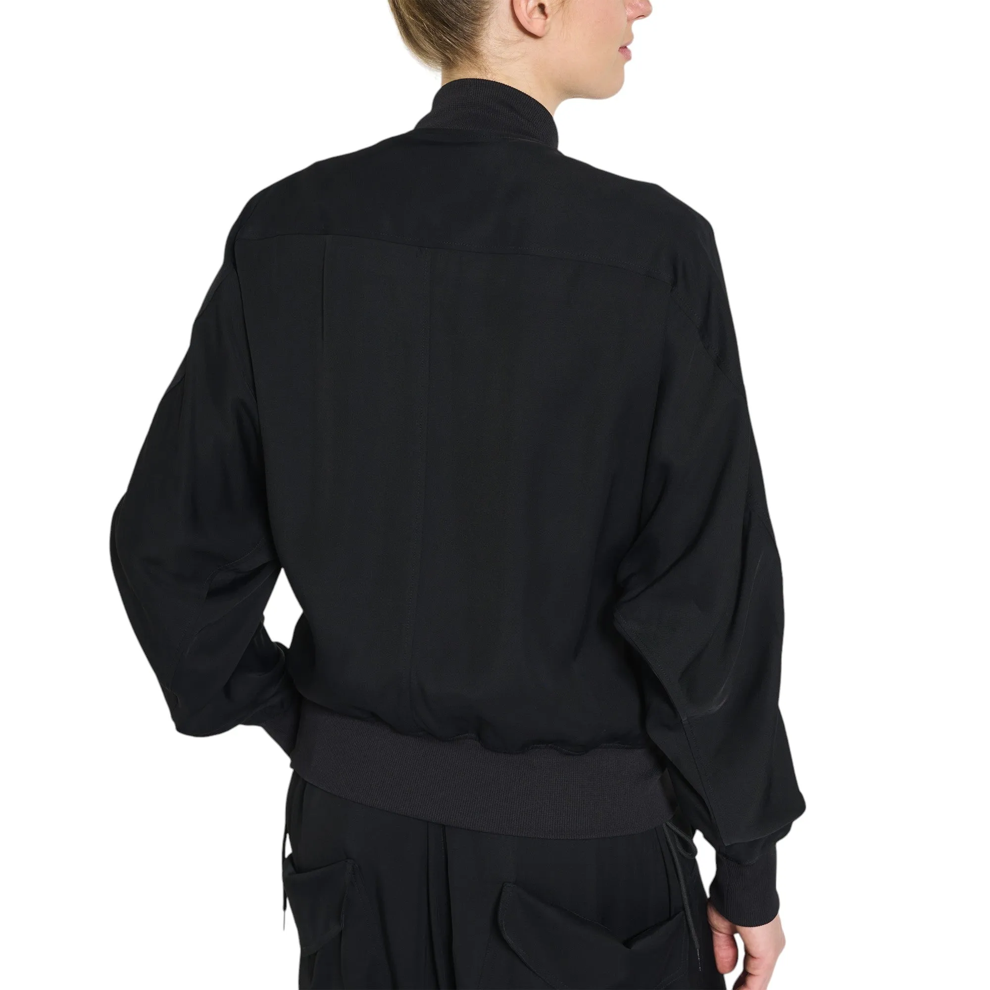 Y-3 RAYON TWILL TRACK TOP