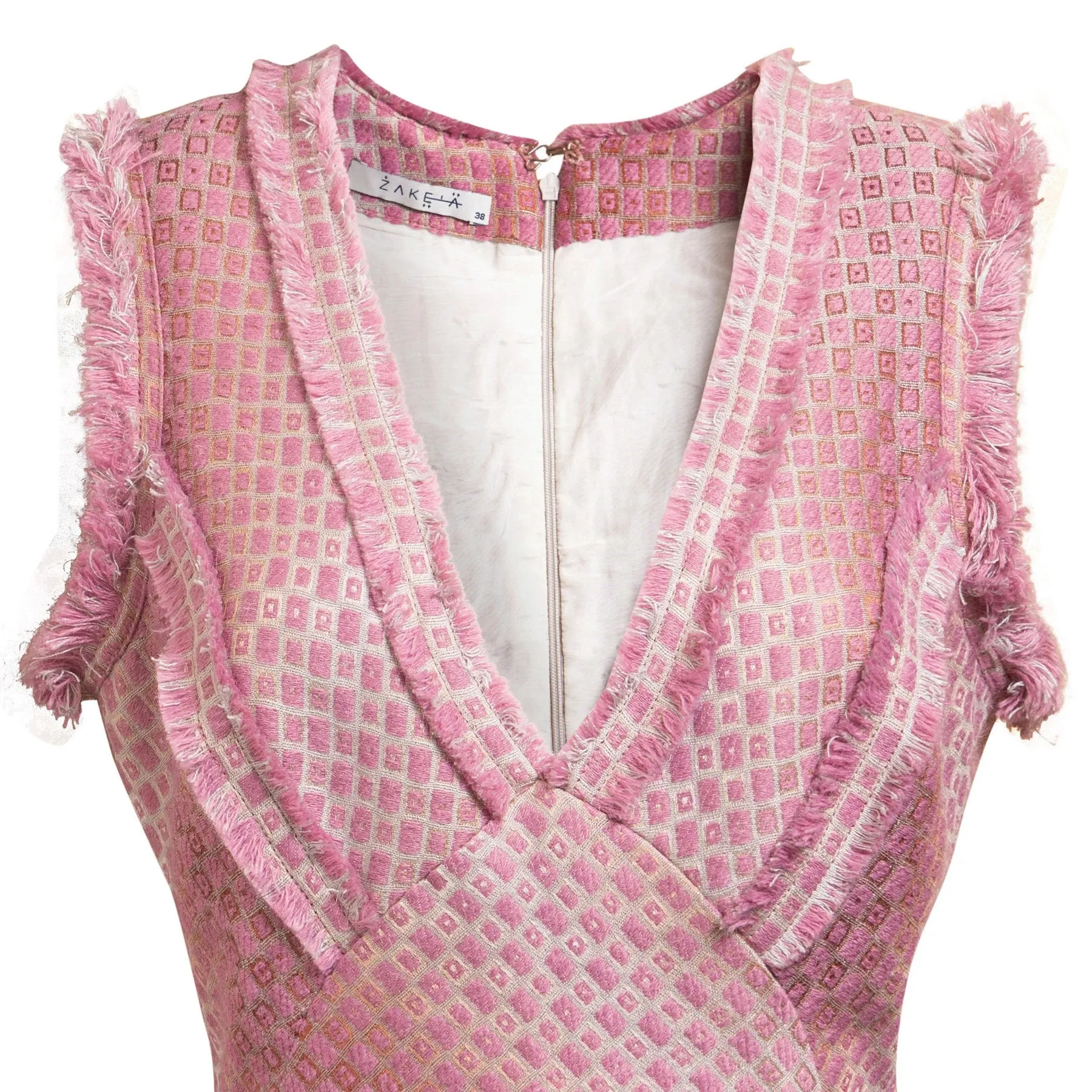 Yasmina Pink Tweed