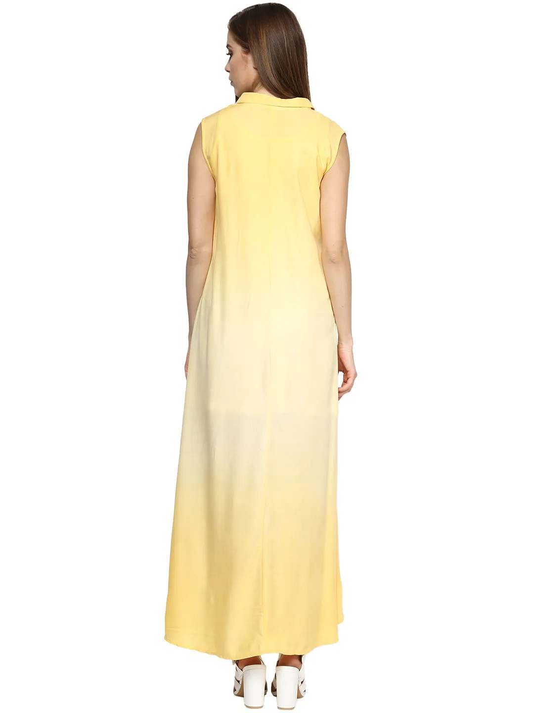 Yellow Ombre Dress