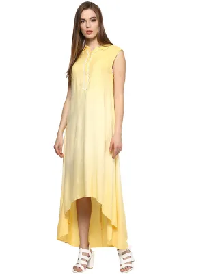 Yellow Ombre Dress